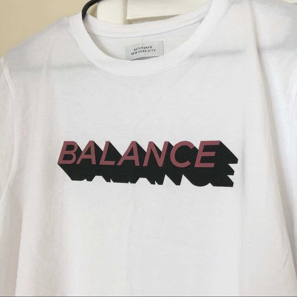 Saturdays NYC Balance T shirt